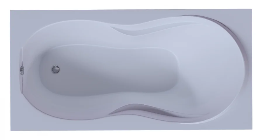 Ванна акриловая Акватек Мартиника 180x90 см с фронтальным экраном, слив слева, акриловые - фото 2