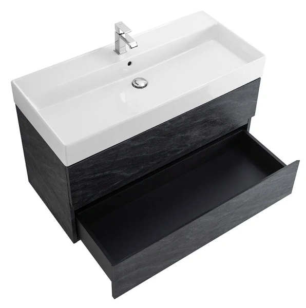 Тумба под раковину подвесная Cezares Molveno 100 см antracite, подвесная, пристенная - фото 4