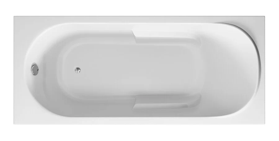 Ванна акриловая Vincea VBT-2A170, 170 x 75 см, без опоры, белый - фото 1