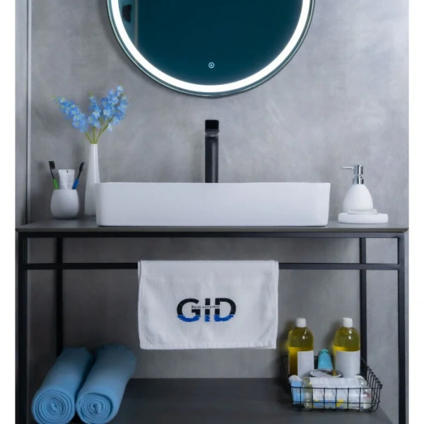 Раковина GID Geometrico Wm9396 60 см белая матовая - фото 4