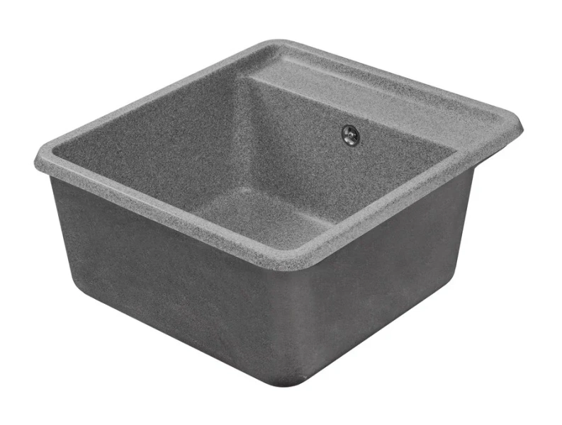 Мойка для кухни Акватон Беллис 57 см серая, другие - фото 5