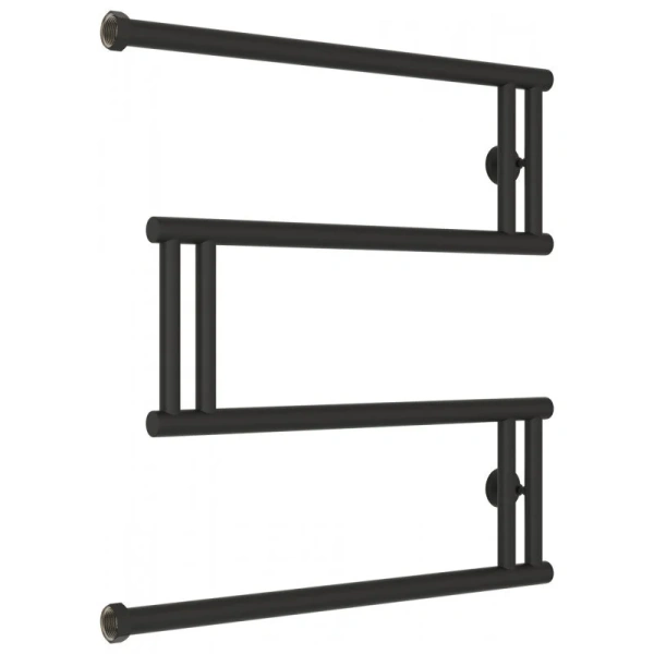 Полотенцесушитель водяной Сунержа High-Tech+ 60х60 см темный титан муар - фото 1