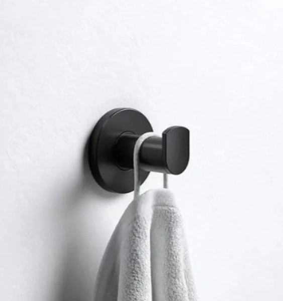 Крючок для ванной Keuco Plan черный матовый, черные - фото 3