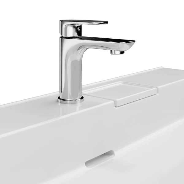 Раковина Kerama Marazzi Logica 70 см с одним отверстием, белые - фото 4