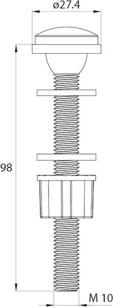 Впускной клапан IDDIS нижний подвод - фото 3