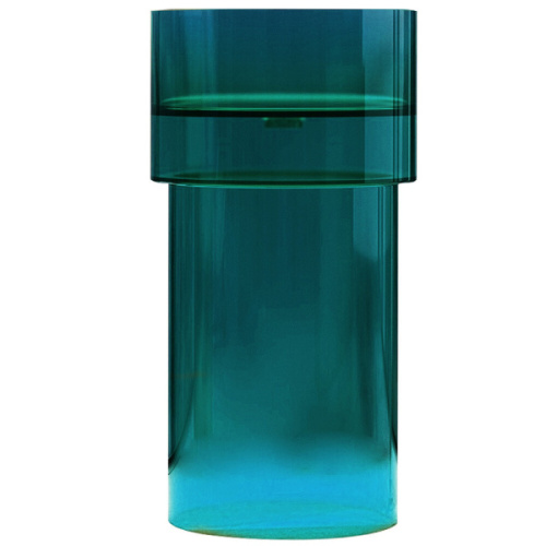 Раковина напольная Abber Kristall AT2701-H 45 см прозрачная - фото 1