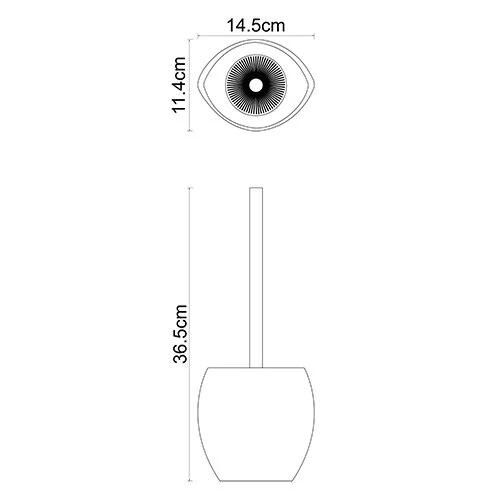 Ершик WasserKRAFT Eider напольный - фото 2