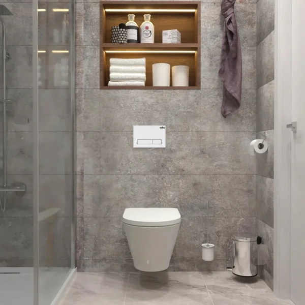 Унитаз с инсталляцией Lavinia Boho Elegant с белой клавишей, с инсталляцией index_1 - фото 5