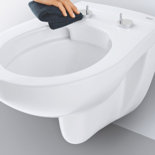 Унитаз подвесной Grohe Bau Ceramic безободковый - фото 3