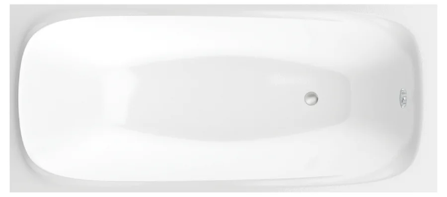 Акриловая ванна C-Bath Saturn CBQ012001 170 х 75 см, белая - фото 2