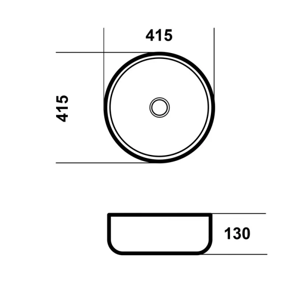 Раковина Grossman Style 42 см белая - фото 2