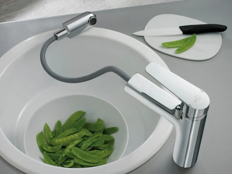 Смеситель для кухни Ideal Standard Ceraplan III с выдвижным изливом - фото 3