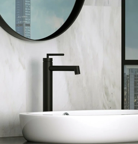 Смеситель для раковины BelBagno Acqua черный матовый - фото 3