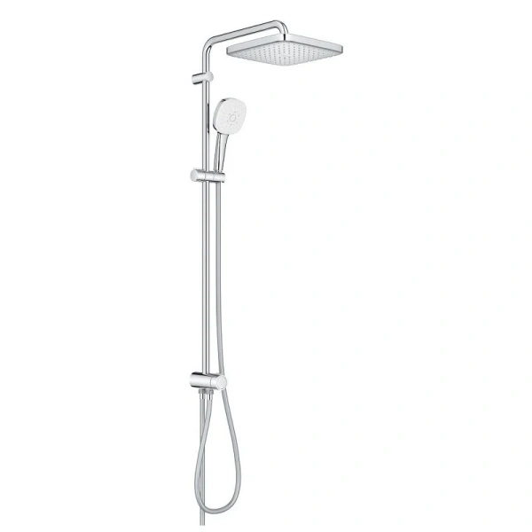 Душевая стойка Grohe Tempesta Cube с переключателем потоков - фото 3