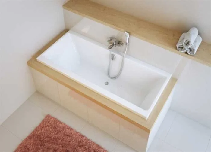 Акриловая ванна Excellent Pryzmat 180 x 80 см, белая, WAEX.PRY18WH - фото 1