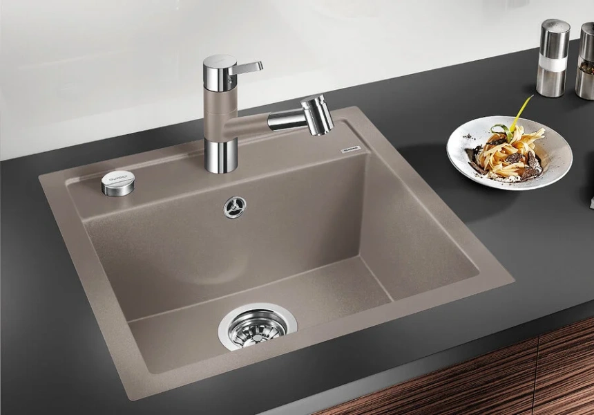 Мойка для кухни, цвет кофе, Blanco Dalago 5-F, из натурального камня - фото 2
