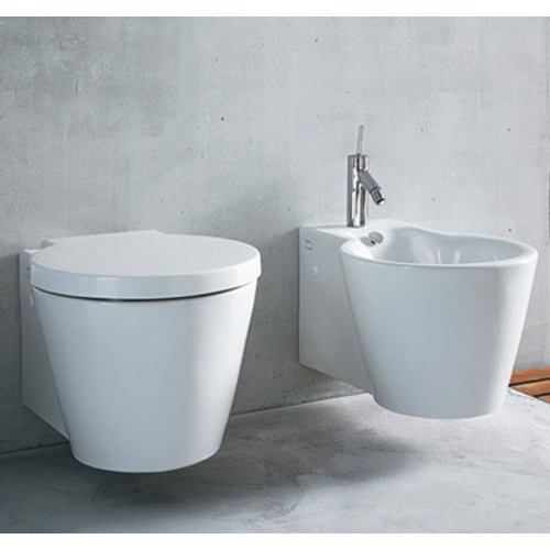 Унитаз подвесной Duravit Starck 1, фарфор, керамика - фото 3