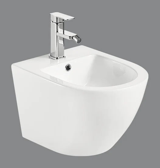 Биде подвесное BelBagno Sfera-R с горизонтальным выпуском - фото 1