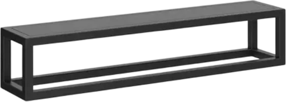 Полка для ванной Kerama Marazzi Plaza Next 55 см черная матовая - фото 1