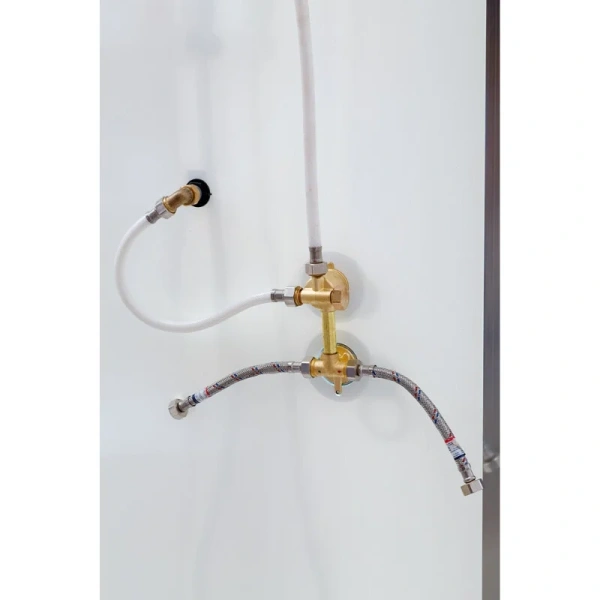 Душевая кабина Deto D 90х90 см без крыши, современныe, hi-tech - фото 10