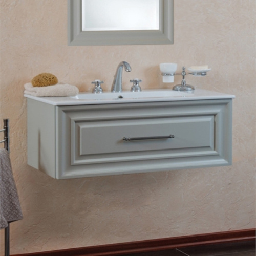 Тумба под раковину, с вырезом под сифон, La Beaute Cornelia BCO100 - фото 1