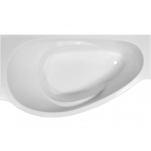 Ванна из литьевого мрамора Эстет Грация 170x94 см белая матовая, левая - фото 4