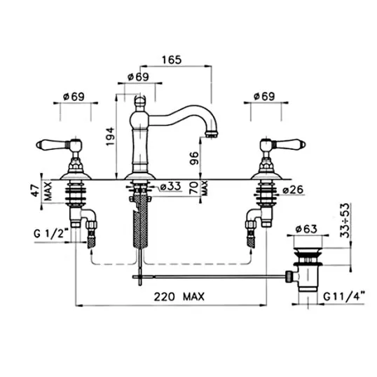 Схема, для раковины - фото 2