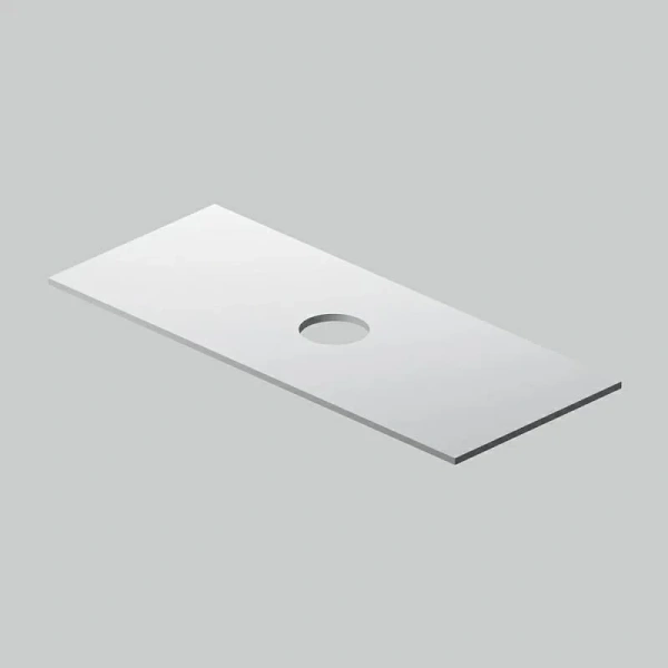 Столешница Am.Pm Func 120 см белый глянец - фото 1