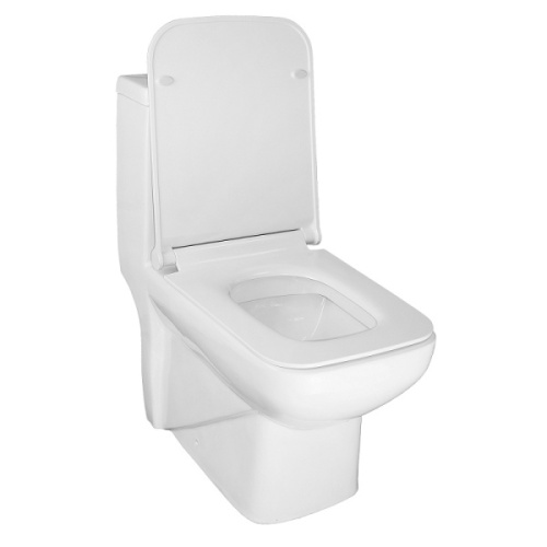 Унитаз моноблок Azario Zeno ободковый - фото 4