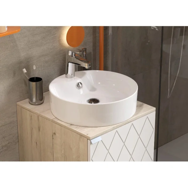 Раковина Sanita Luxe Best 43 см белая - фото 3