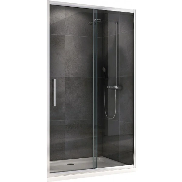 Душевая дверь в нишу Abber Schwarzer Diamant AG30120H 120 см раздвижная