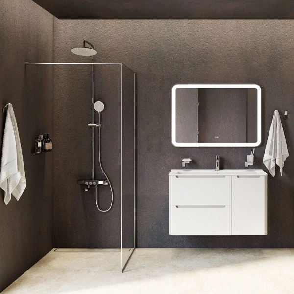 Душевая стойка IDDIS Shelfy хром index_1 - фото 9