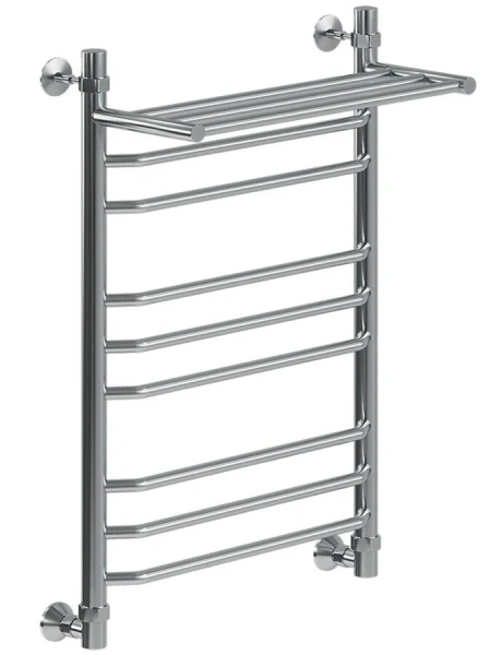 Полотенцесушитель водяной Ника Trapezium 80x60 см хром - фото 1