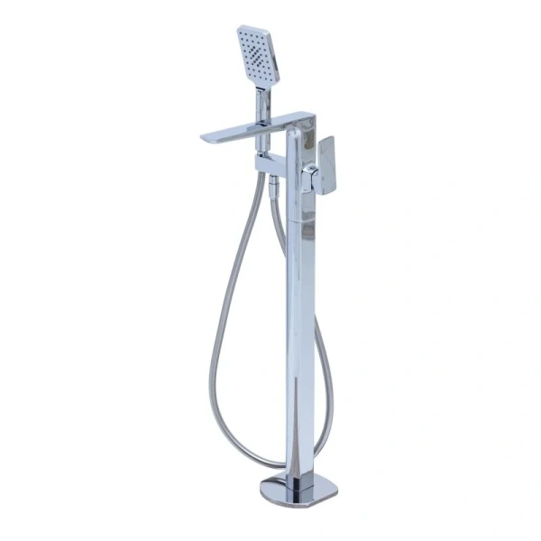 Смеситель Allen Brau Infinity 5.21009-00 для ванны и душа, напольный, хром - фото 1