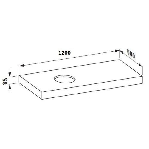 Схема, накладные (на столешницу) - фото 2