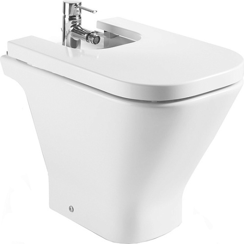 Биде напольное Roca The Gap белое - фото 1