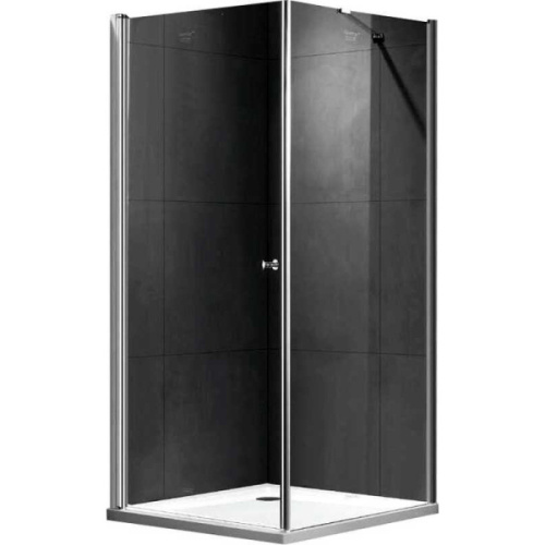 Душевой уголок Gemy New Rockcoco 80x80 см профиль хром - фото 1
