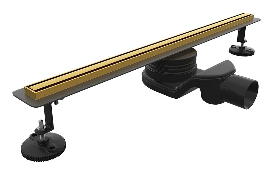 Душевой трап RGW SDR-54Gb 40 см золото Brush - фото 1