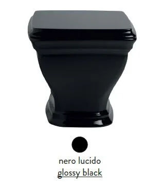 Унитаз подвесной Artceram Civitas черный - фото 3