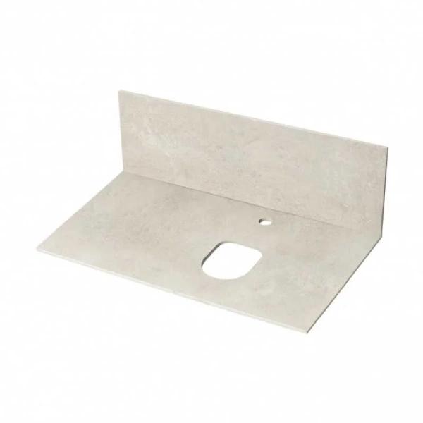 Столешница с панелью Акватон Мишель 80 см бежевая - фото 1