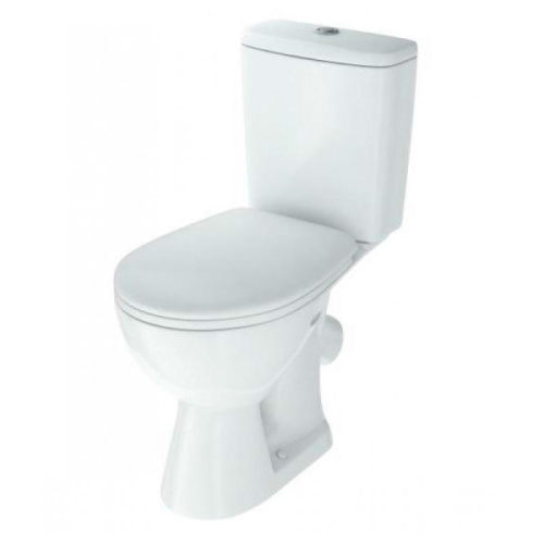 Унитаз компакт Rosa Стиль белый - фото 1
