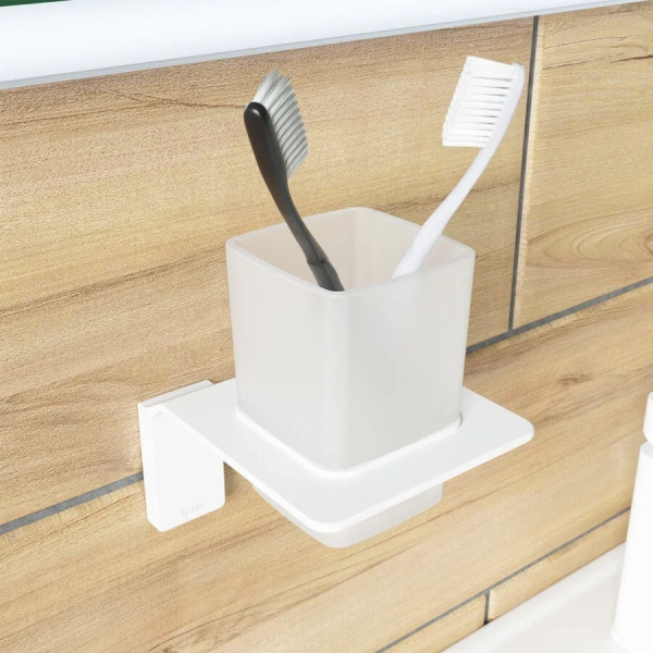 Стакан для ванной IDDIS Slide SLI сплав металлов - фото 4