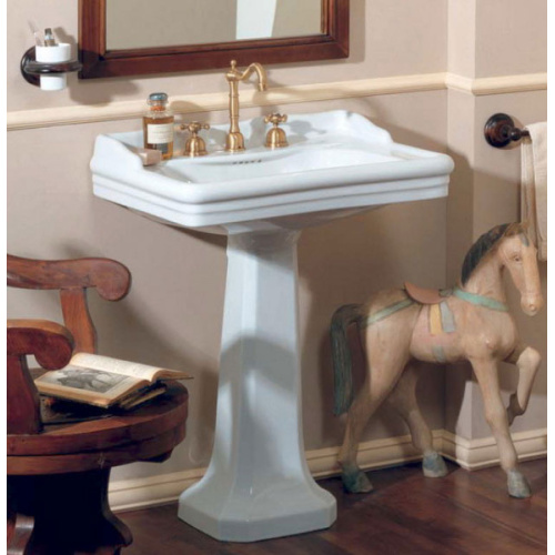 Раковина, цвет белый, одно отверстие под смеситель, Azzurra Guinone, по запросу - фото 3