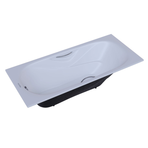 Ванна чугунная Акватек Гамма 150х75 см с двумя ручками - фото 4