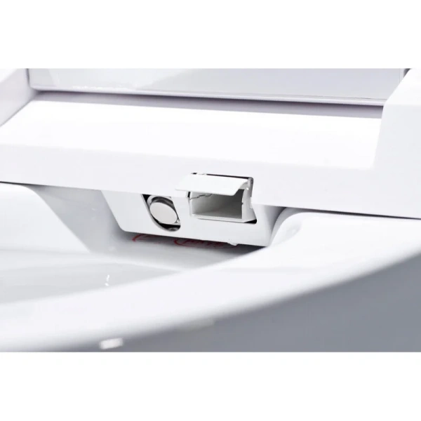 Унитаз подвесной Timo с функцией биде, электронный, сиденье с микролифтом , с антивсплеском, c функцией биде - фото 5