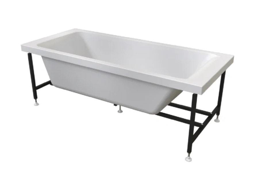 Акриловая ванна Радомир Агата 2-01-0-0-1-227Р, 175 х 75 см, каркас разборный в комплекте, белая, белые - фото 8
