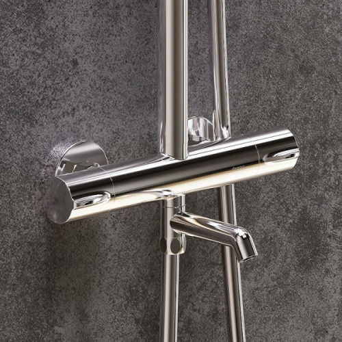 Душевая стойка Damixa Scandinavian Pure 936810 с термостатом - фото 4