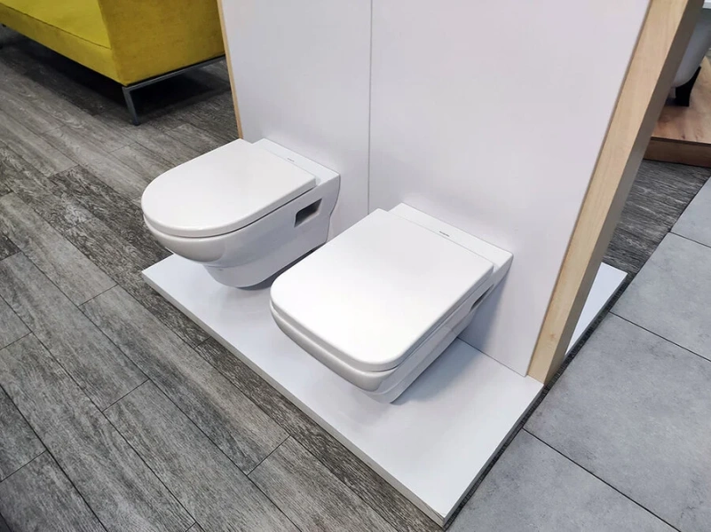 Унитаз подвесной Hansgrohe CreekTide Q белый, с задним подводом воды - фото 8