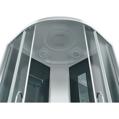 Душевая кабина Erlit Comfort 80х80 см стекло тонированное, стеклянные, тонированные - фото 7