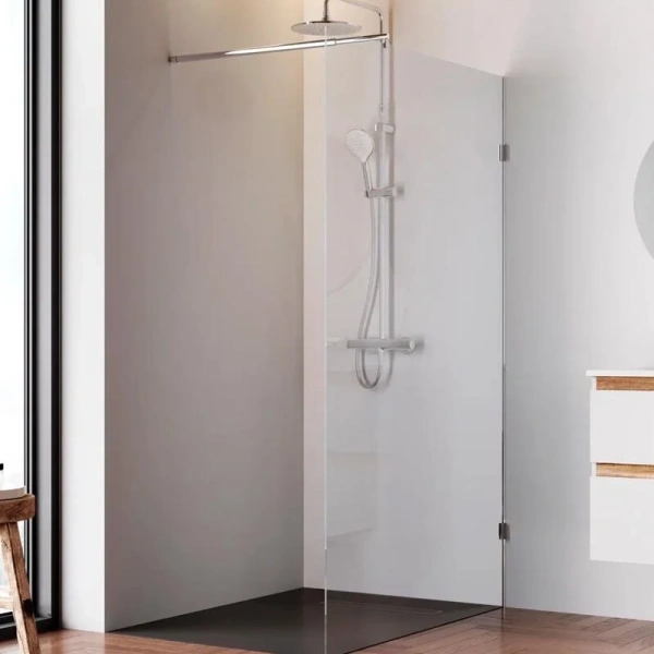Душевая перегородка Am.Pm X-Joy W94WI-120-F1 120 см стекло прозрачное - фото 4